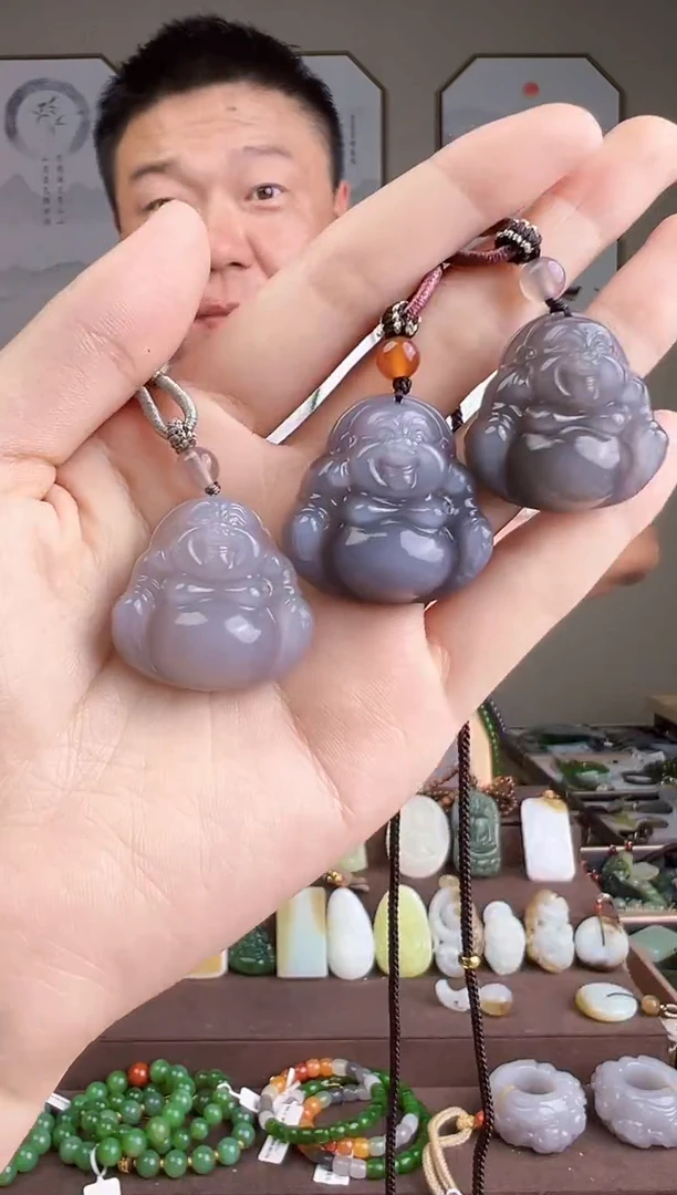 和田玉未镶嵌颈饰多样性发货 拍一单发一个