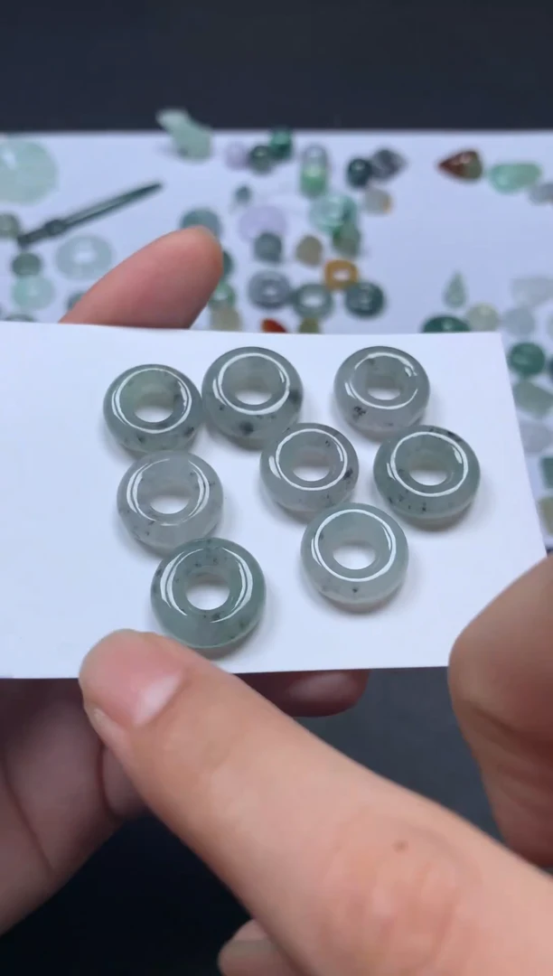 散珠翡翠天然翡翠V0035