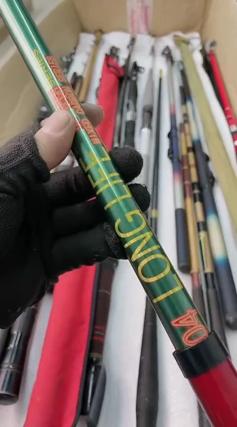 阿*钓鱼竿 孤品 微瑕疵