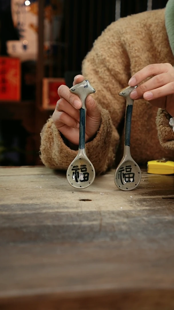 【闪购商品】瓷片景德镇纯手工釉下彩精品餐具