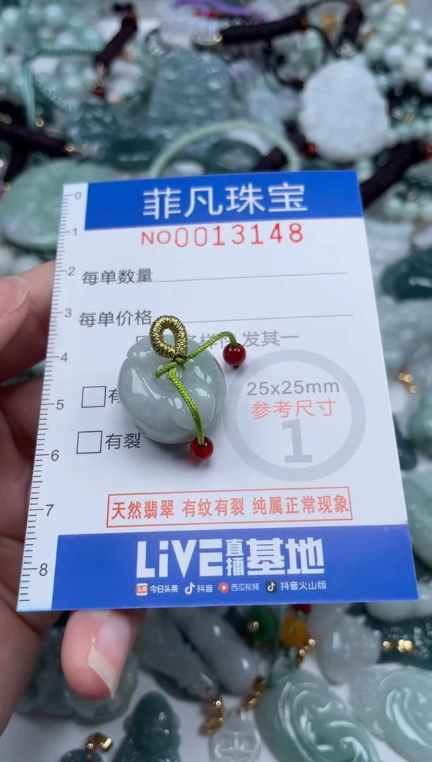 颈饰未镶嵌翡翠13148