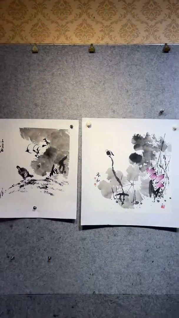 国画庄*张自学水墨国画66