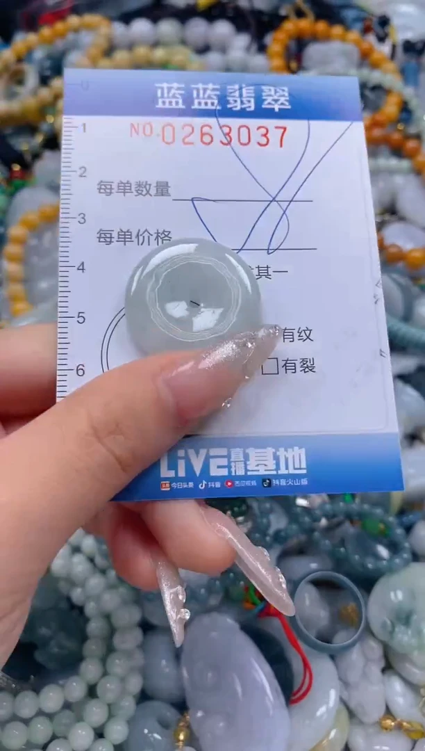 翡翠未镶嵌颈饰闪购0263037