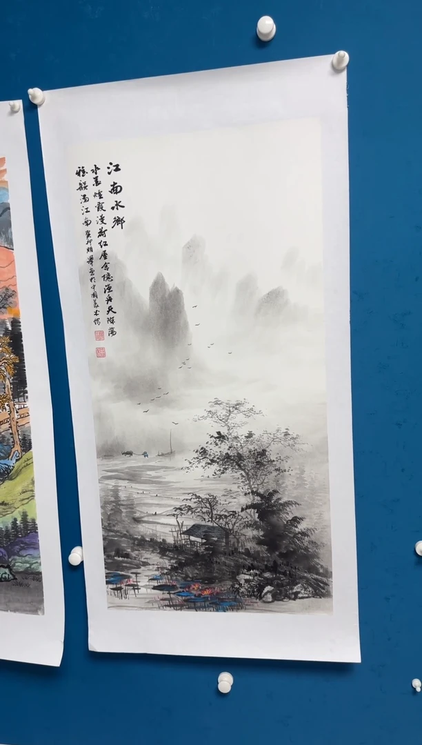 国画温朋举温朋举
