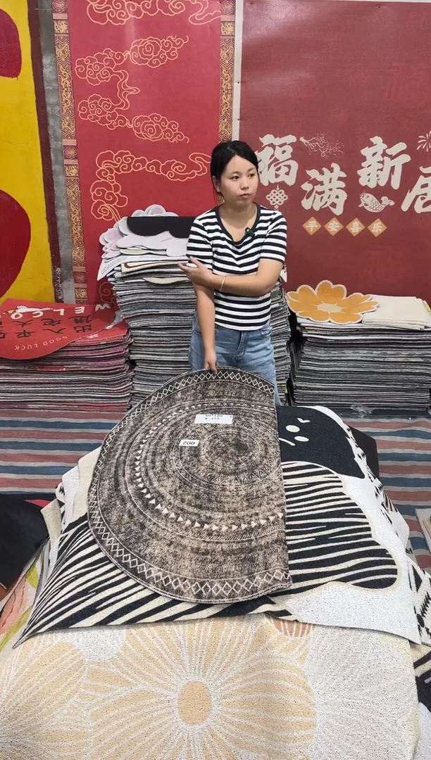 不退不换丝圈瑕疵地垫60*120cm002
