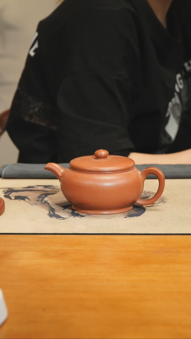 茶壶紫泥宜兴紫砂壶160cc