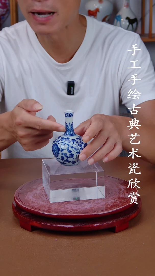 摆件景德镇手工手绘陶瓷摆件13