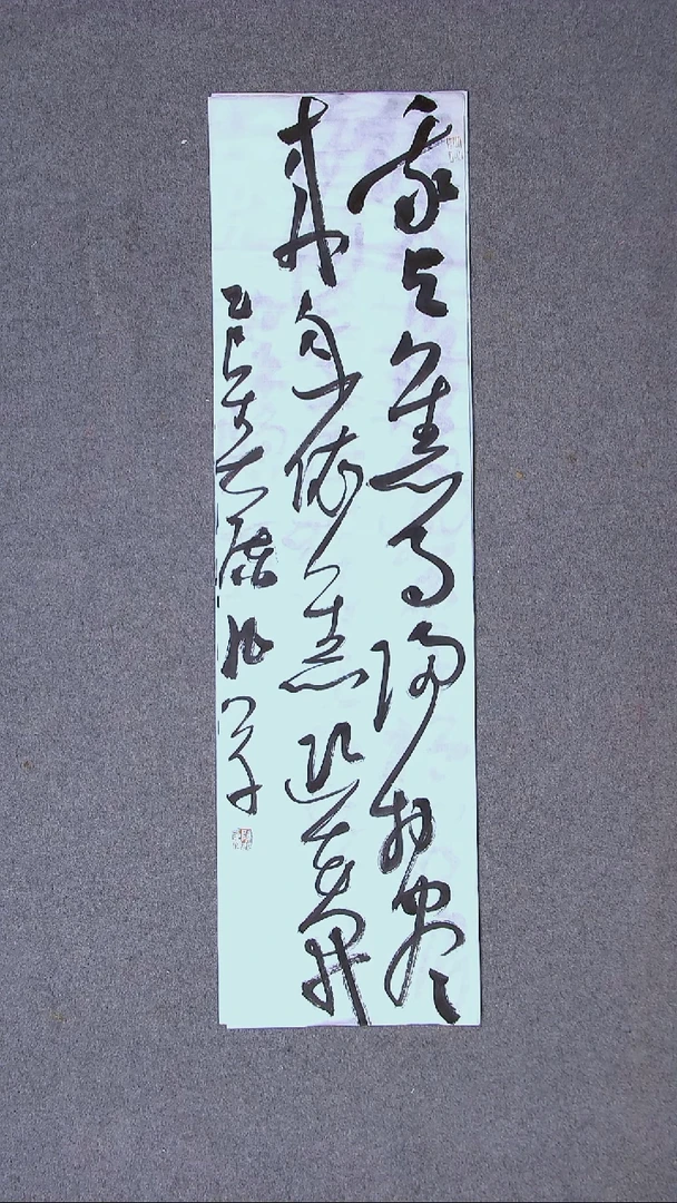 书法 陈征河南南阳 90*25尺寸