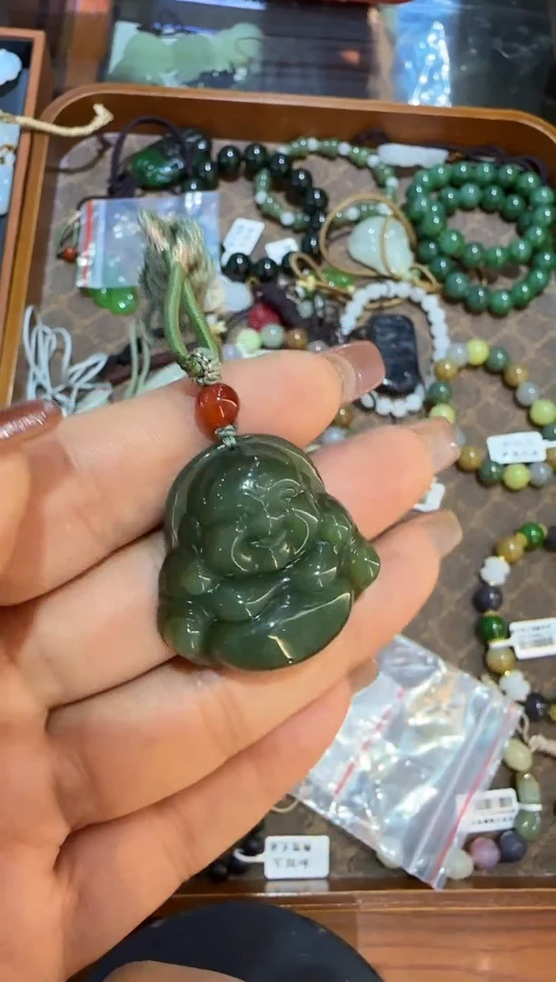 未镶嵌和田玉挂件【宏1010】45