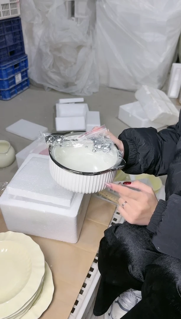 【闪购商品】瓷片好看的微瑕陶瓷餐具109