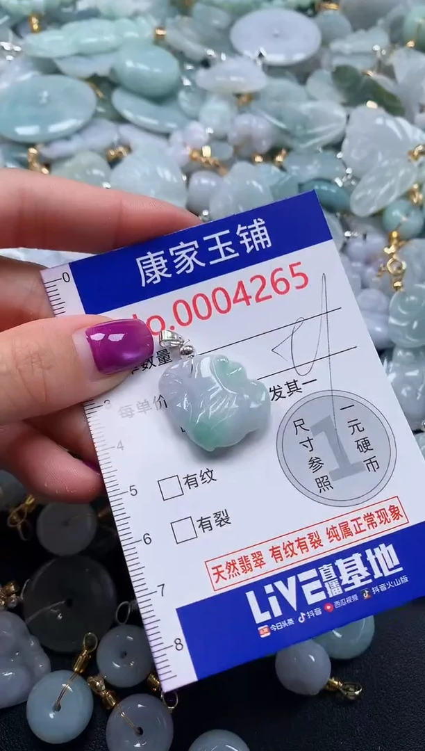颈饰未镶嵌翡翠4265