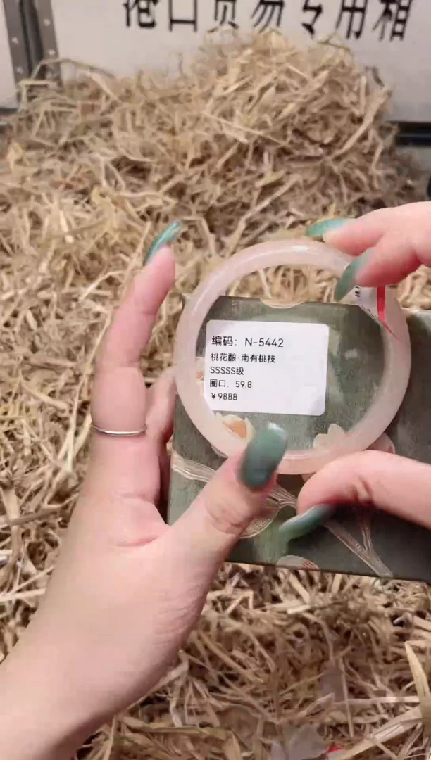 未镶嵌手镯石英质玉N5442LV