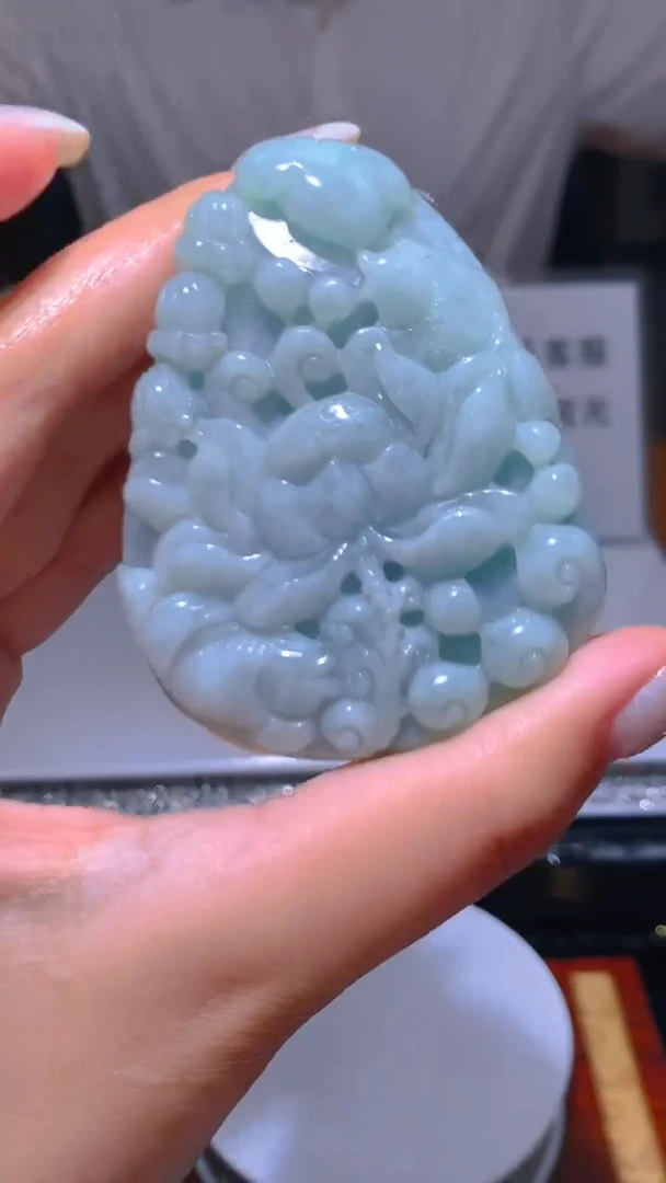 定制翡翠未镶嵌闪购翡翠毛货链接PDW013