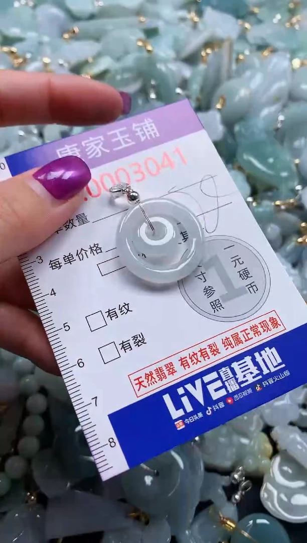 颈饰未镶嵌翡翠3041