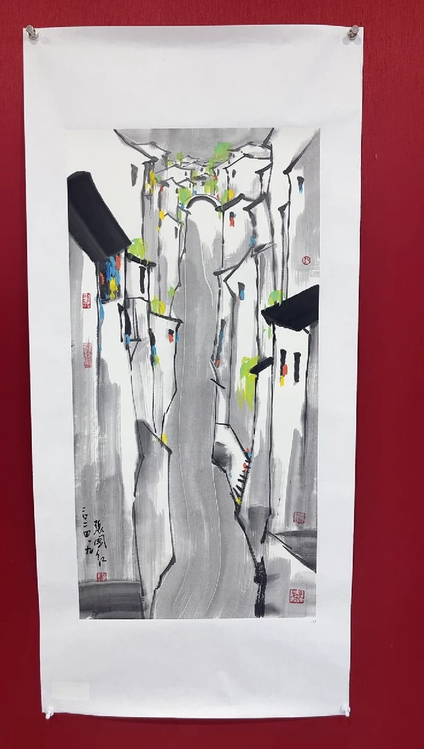 国画张国红老师画作