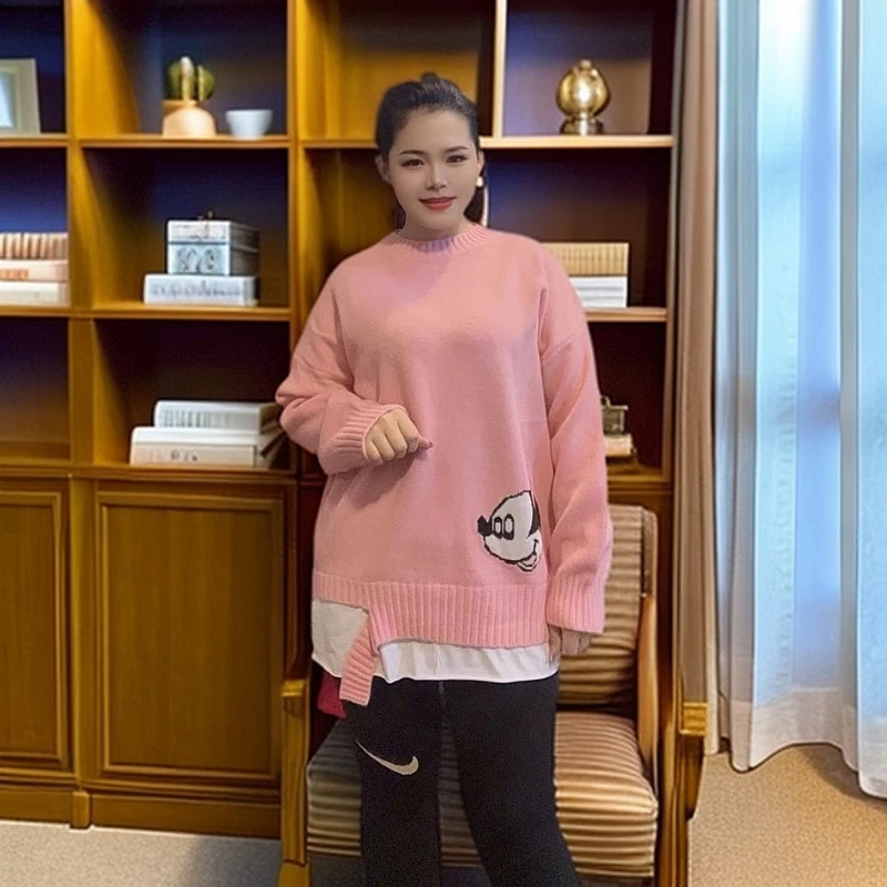 穿上这个毛衣 就变成18岁