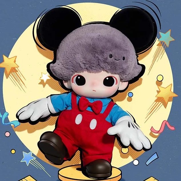 Dimoo 搪胶毛绒包