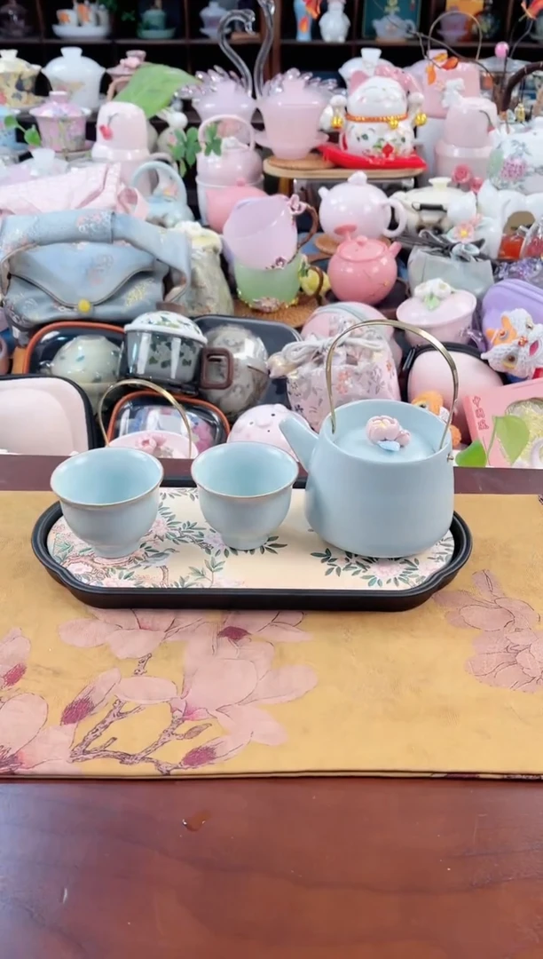 【闪购商品】瓷片茶具：库存仅剩1件