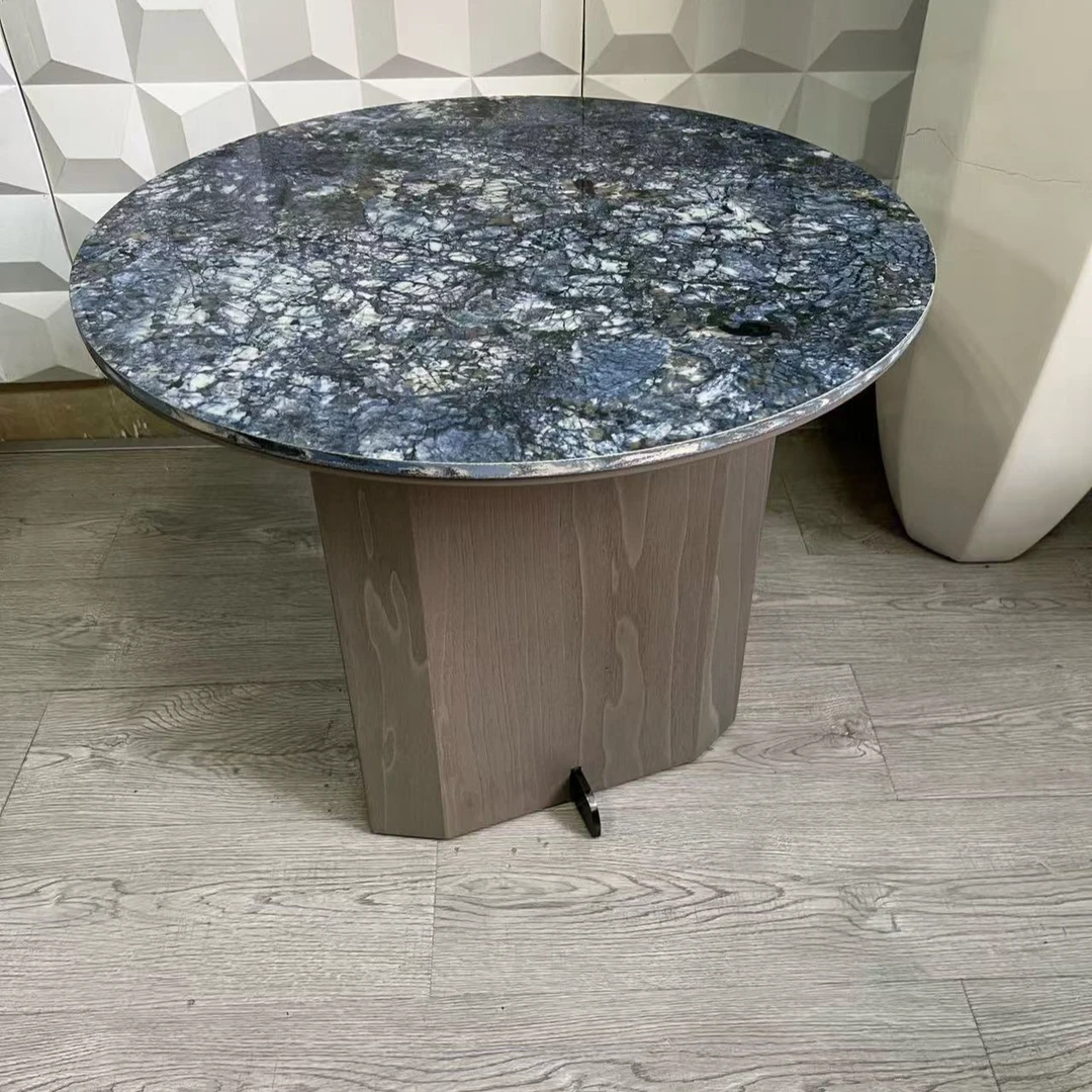 不包邮仁豪展厅样板岩板茶几边几休闲几