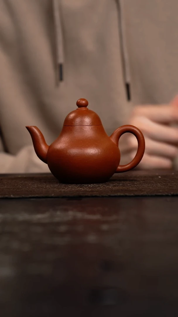 茶壶紫砂原矿手工壶120CC