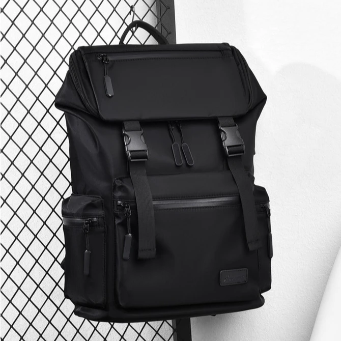 双肩背包男士旅行包大容量学生书包电脑包潮流防水耐磨休闲背包