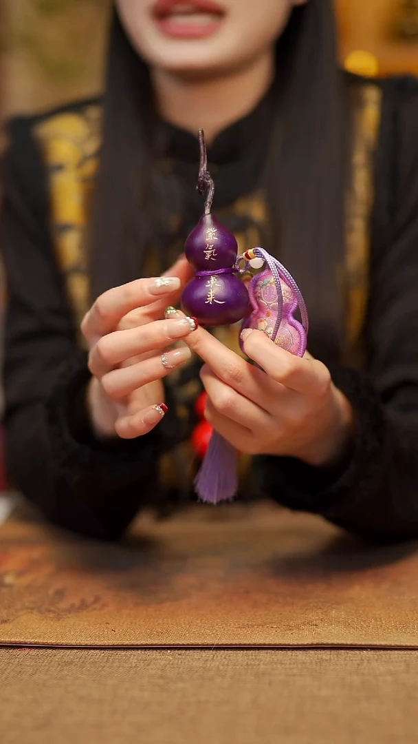 【闪购商品】495宴禾堂天然漆艺小葫芦--58