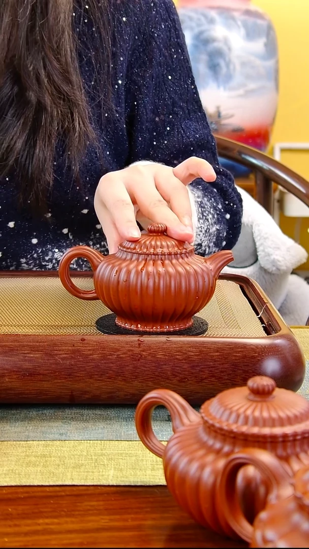 茶壶紫砂徐记福康 原矿紫砂 7