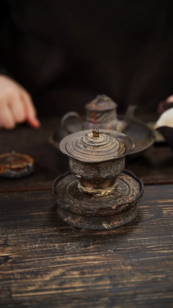 全手工制作 南蛮盖碗