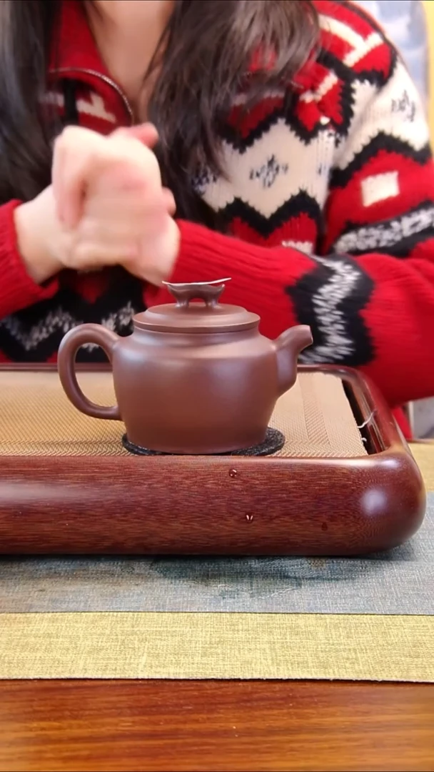 茶壶紫砂徐记福康 原矿紫砂 11