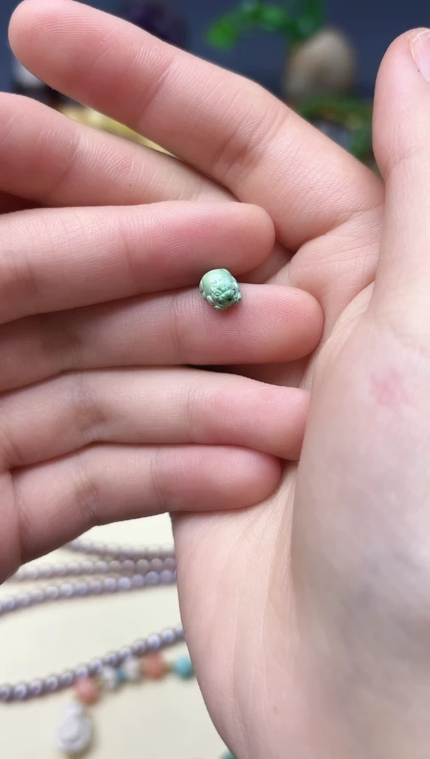 未镶嵌绿松石挂件松石貔貅配饰GW