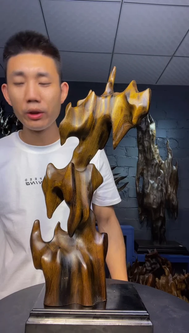 金丝楠大**悟金丝楠木工艺品摆件