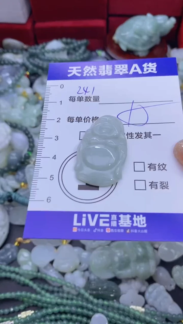 颈饰未镶嵌翡翠天然翡翠A货批量多样性发一件