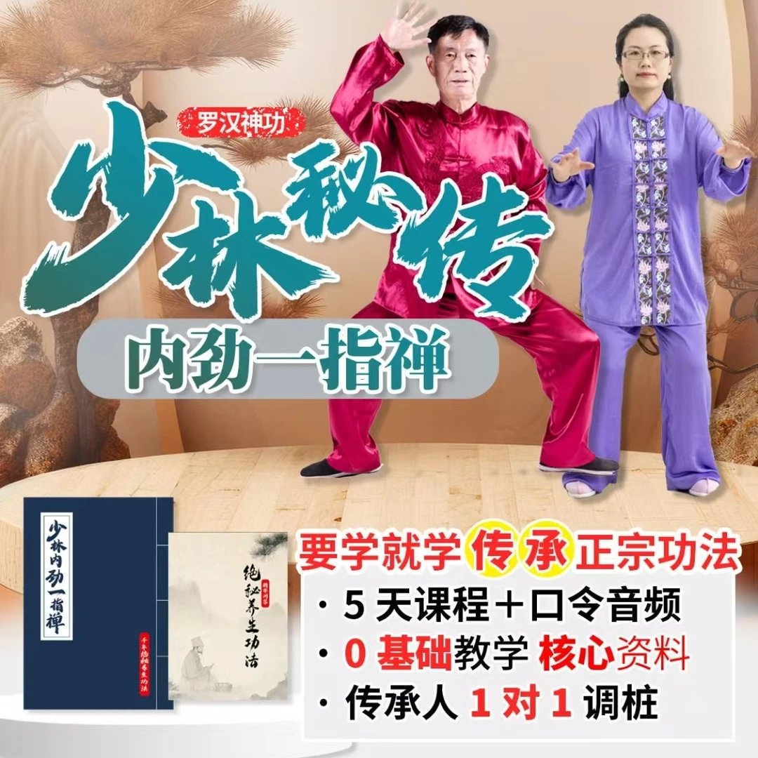 [短信核销] 少林内劲一指禅5天训练营-ZG