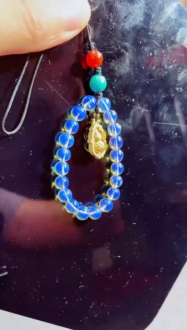 未镶嵌琥珀手绳琥珀