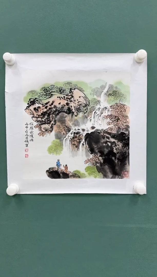 国画国画z天津人美-尚君砺国画一平尺
