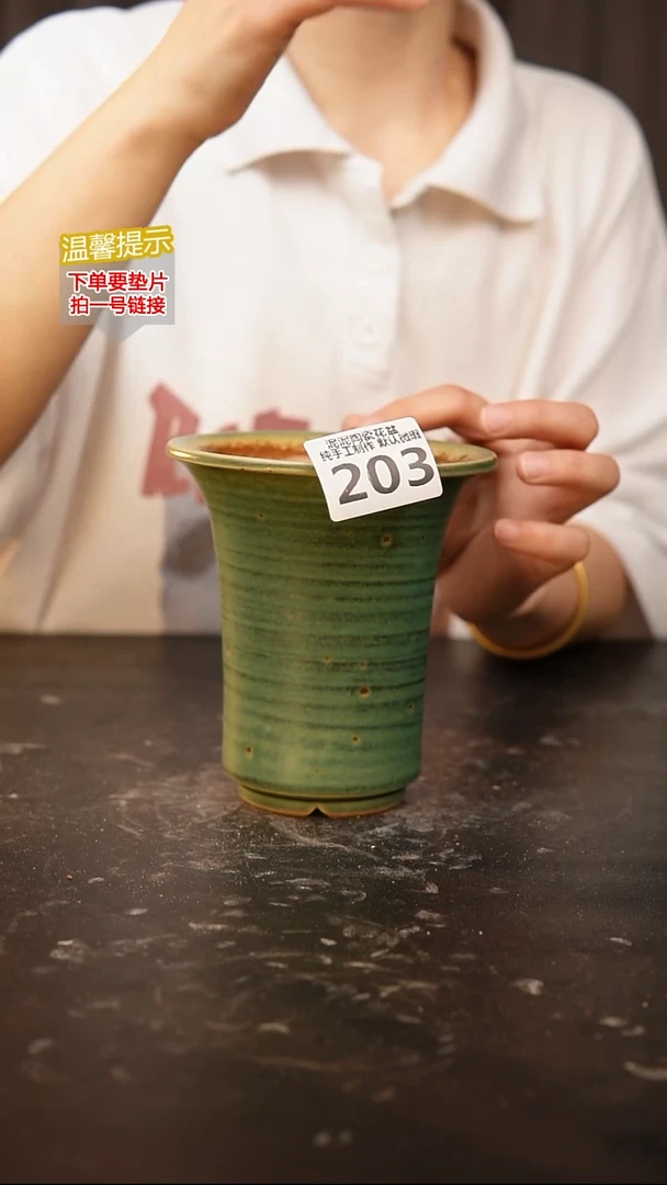 瓷片203内口径约8.5外高约11