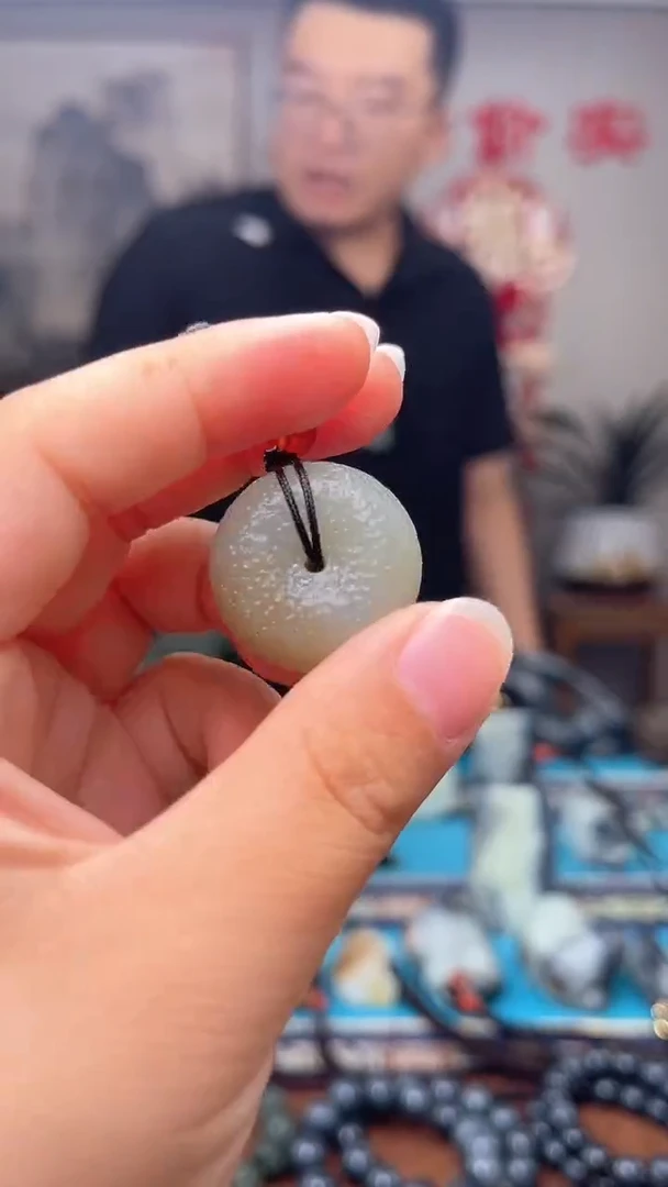 和田玉未镶嵌挂件1