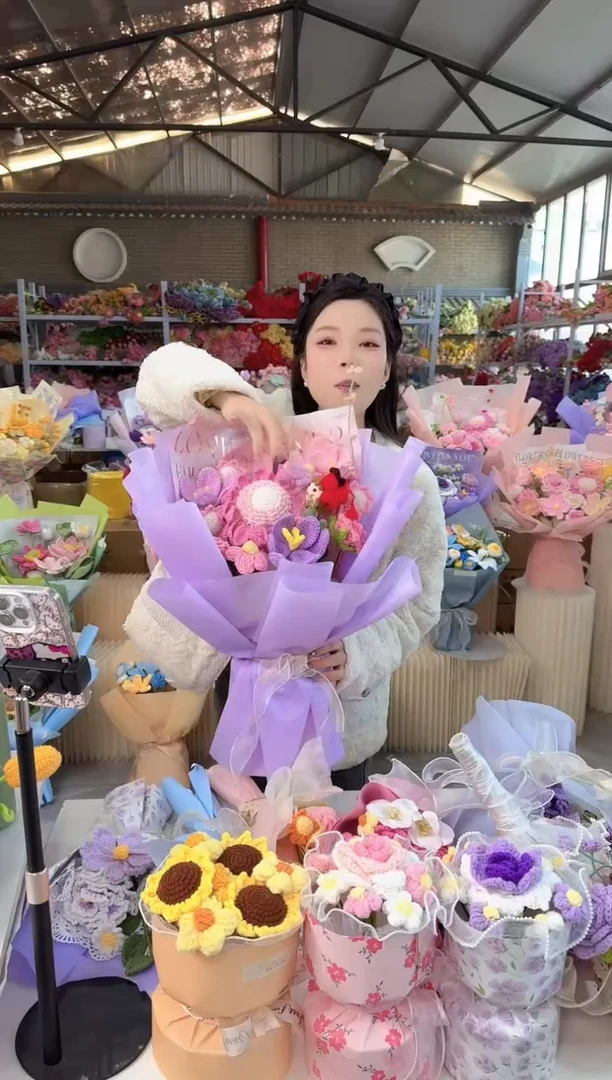 非遗手工花束，孤品清仓！！