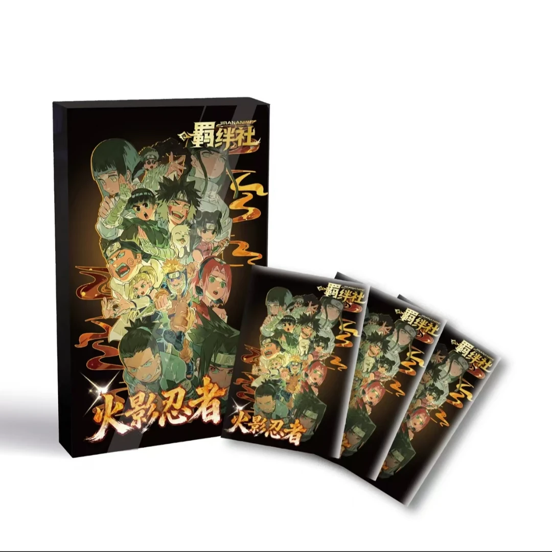 二创 羁绊社火影忍者色纸二弹 收藏类盲盒代拆不退不换