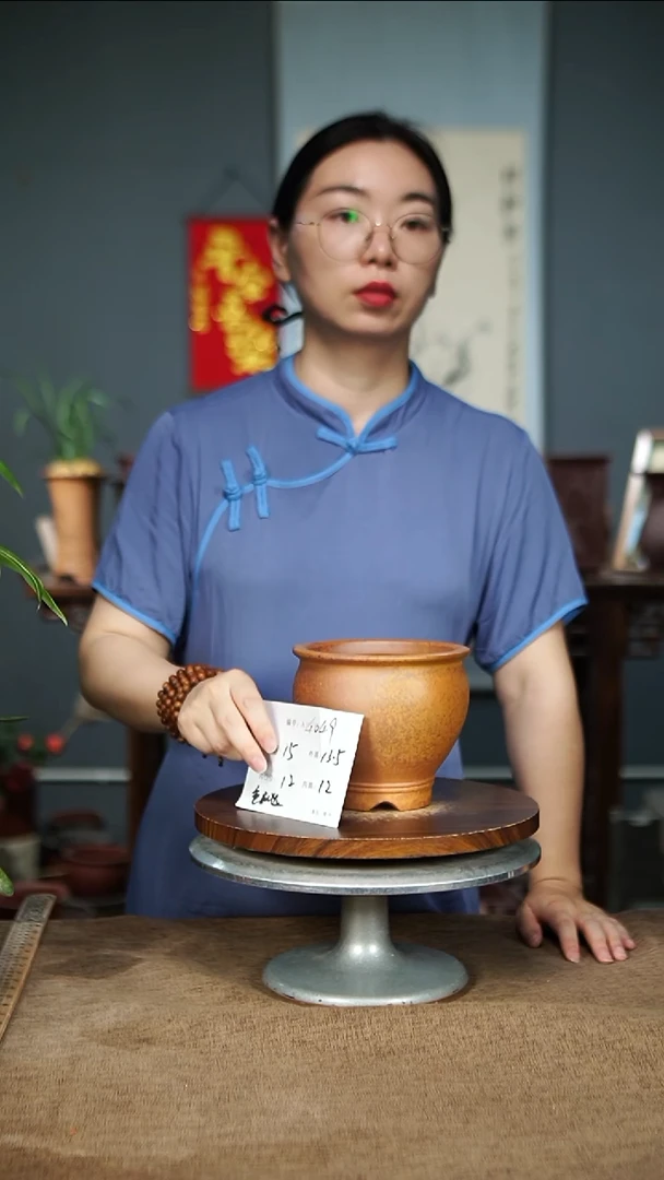 紫砂花盆4049  紫砂花盆紫砂