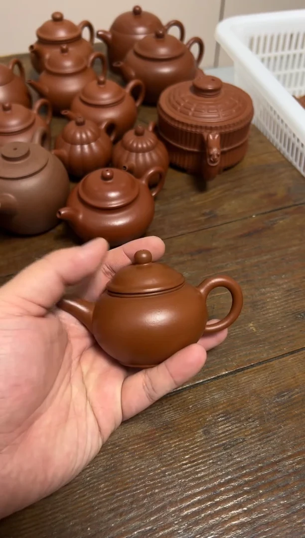 茶壶紫砂内紫外红眠龙