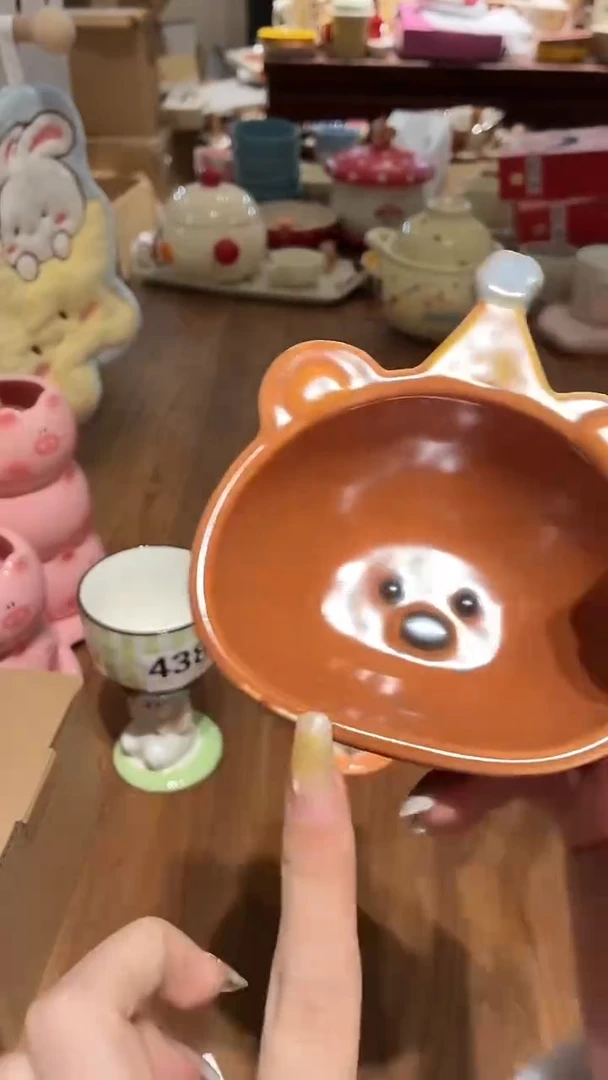 瓷440 小熊 味碟 瑕疵