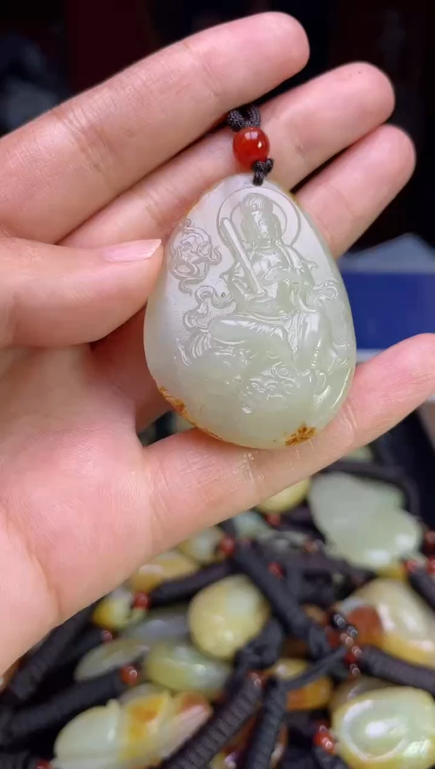 颈饰未镶嵌和田玉123