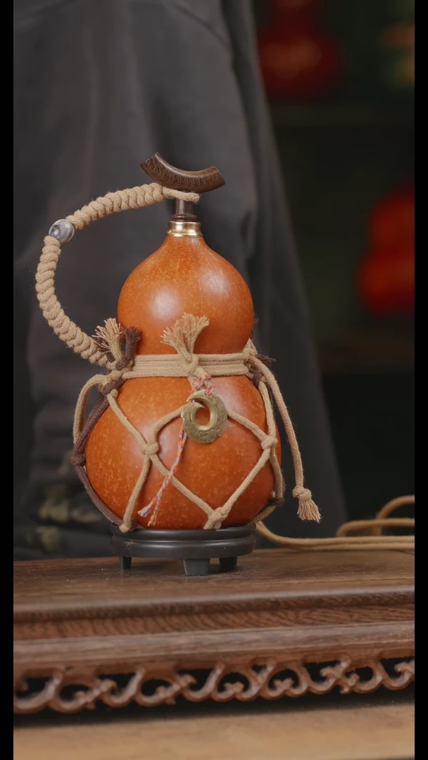 159号精品天然大漆酒葫芦一物一拍~