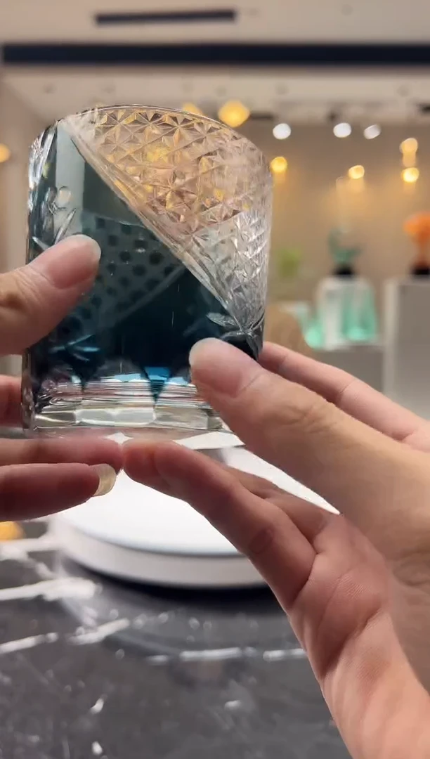 摆件巴比特美学 江户切子杯