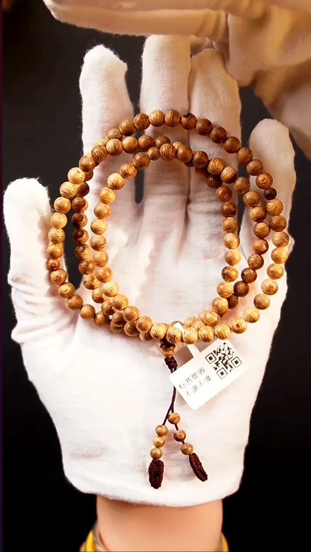 沉香手串天然沉香达拉干5mm圆珠多圈