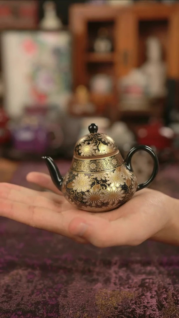 摩吉陶陶闪拍链接 太阳花茶壶