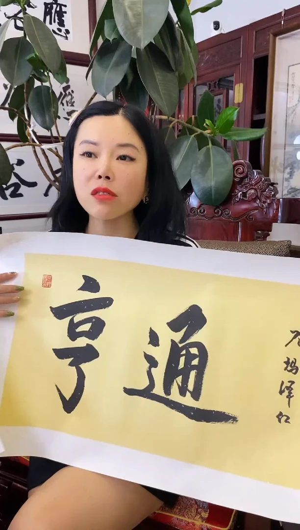 书法NMZR 0002 亨通