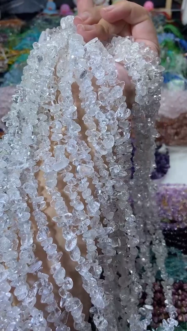 水晶珠宝半成品未镶嵌白水晶