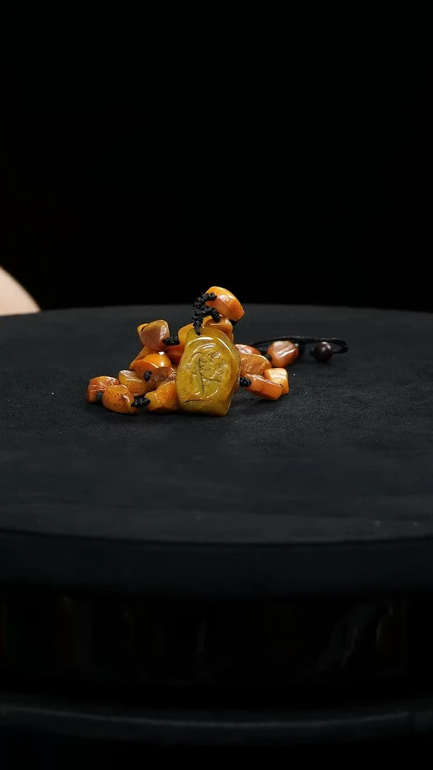 寿山石印石鹿*111